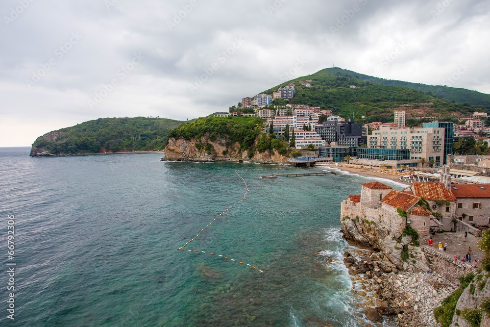Fototapeta premium Wycieczka do Czarnogóry, Budva, czerwiec 2014