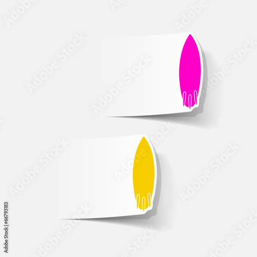 realistic design element: surfing