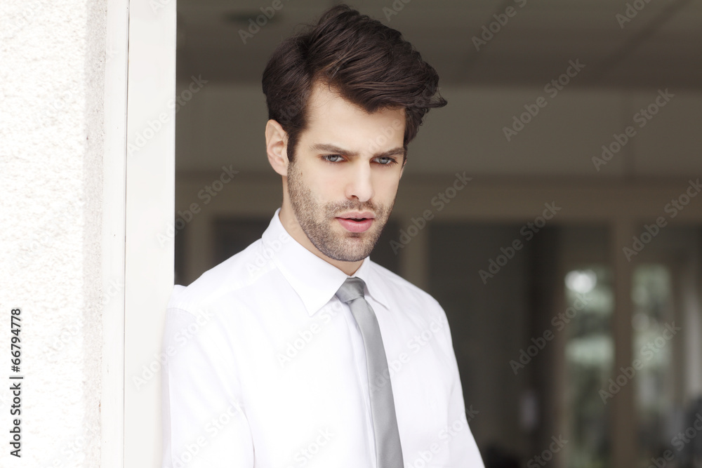 Professional young businessman portrait Professional young businessman portrait