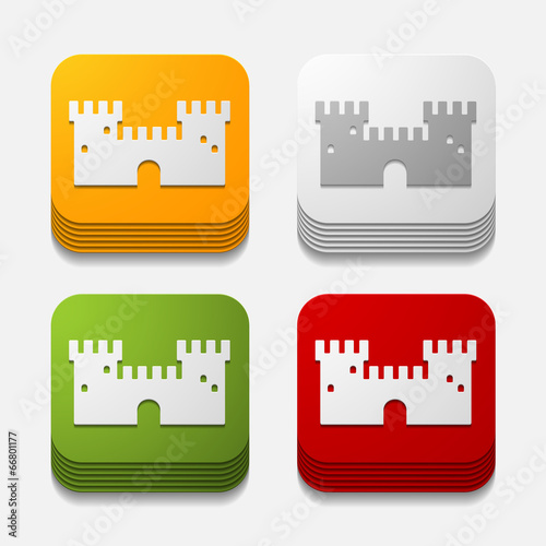 square button: fortress