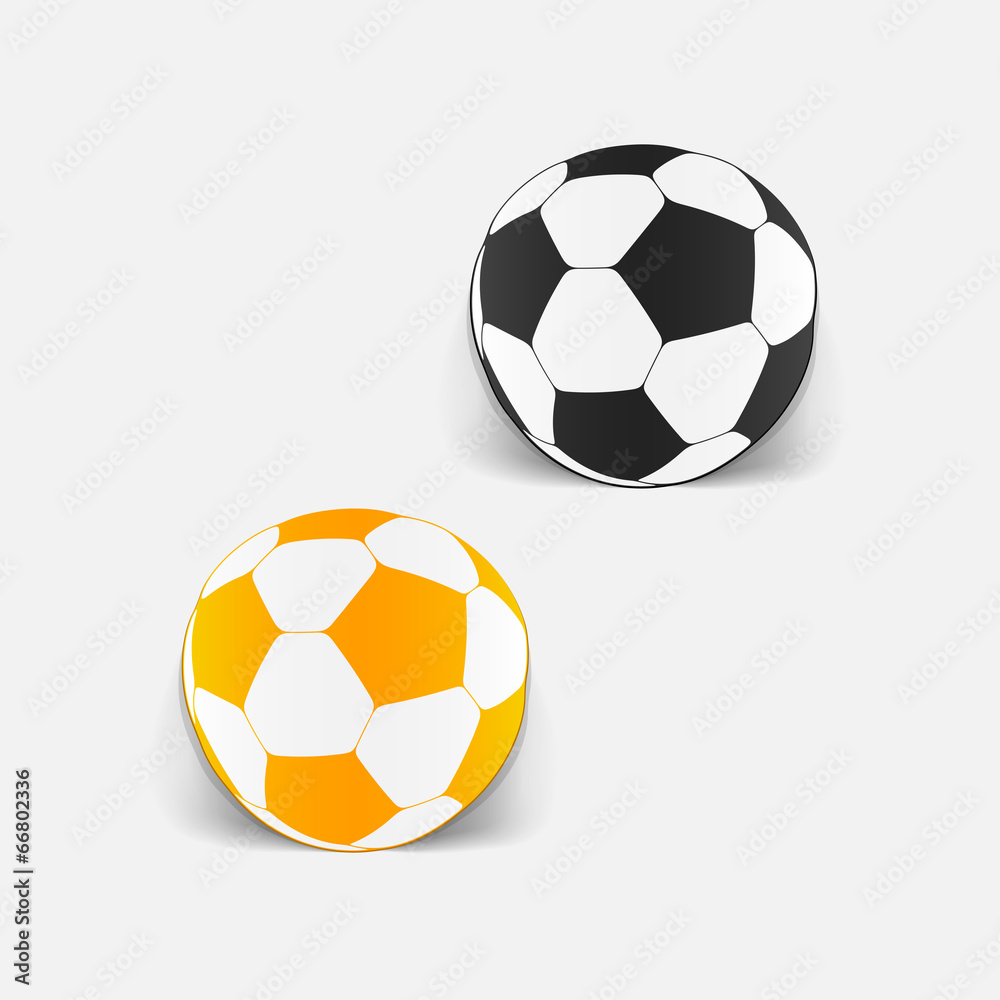 realistic design element: ball realistic design element: ball