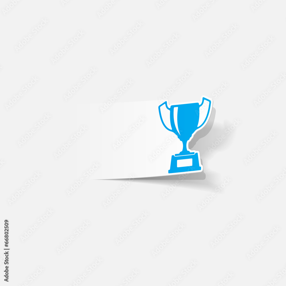realistic design element: winner realistic design element: winner