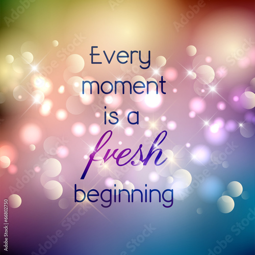 Inspirational quote background