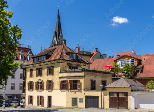 Buildings in the city center of Konstanz, Germany