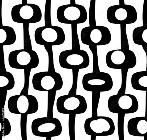 TRAMA MODERN NERO SU SFONDO BIANCO