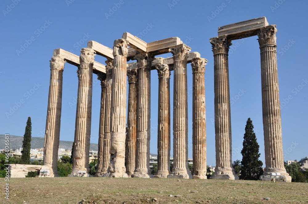Fototapeta premium Le temple de Zeus Olympien