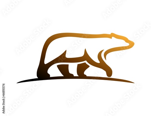 bear logo,modern media business,wild mammal,silhouette bear