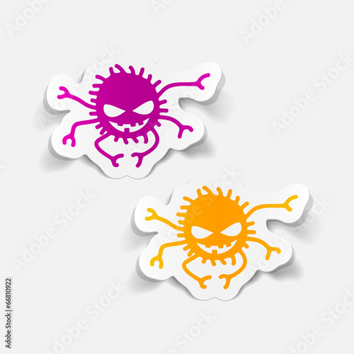 realistic design element: spider
