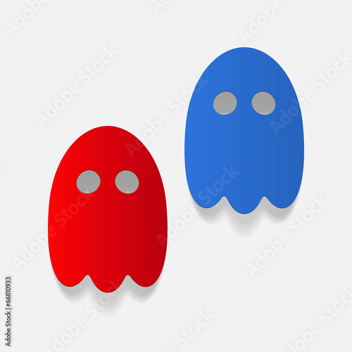 realistic design element: ghost