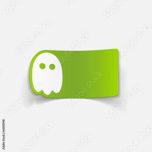 realistic design element: ghost