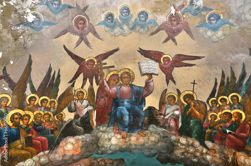 Кострома, церковь Воскресения на Дебре, фрески