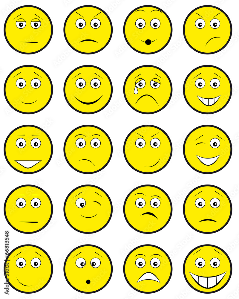 Fototapeta premium smile icon