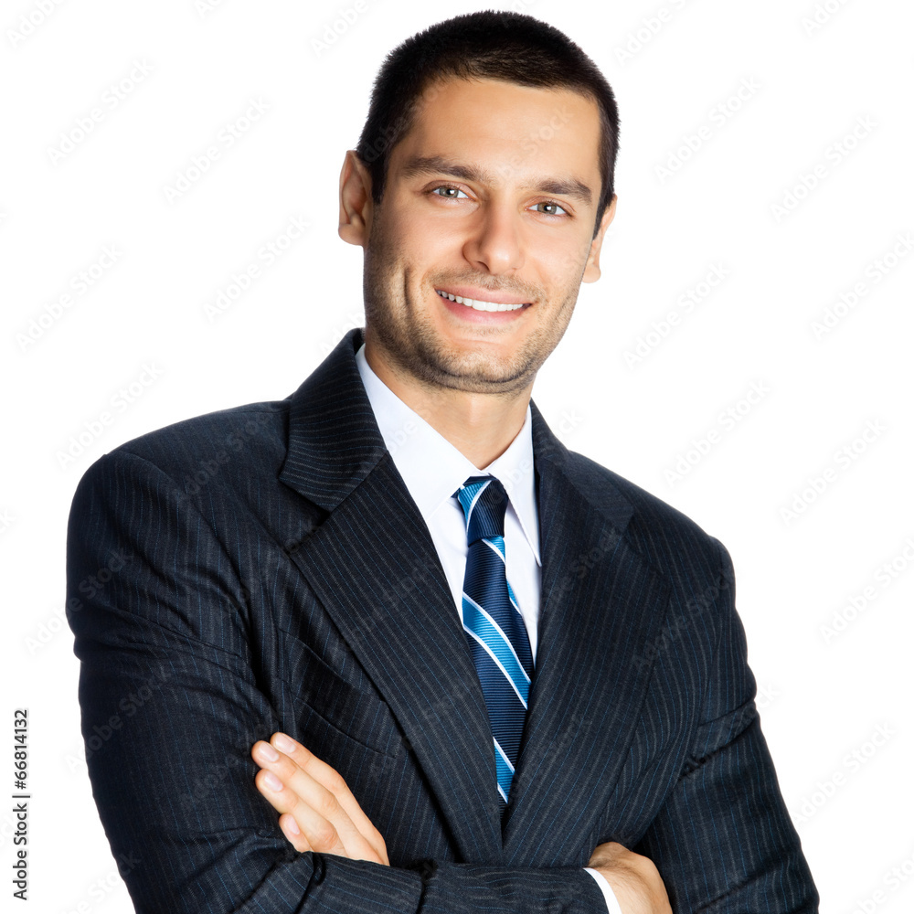 Businessman, isolated on white background Businessman, isolated on white background