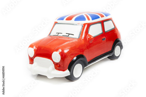 Fototapeta Naklejka Na Ścianę i Meble -  Red toy car