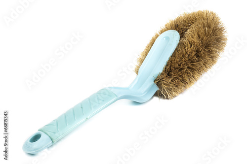 .Coconut fiber brush