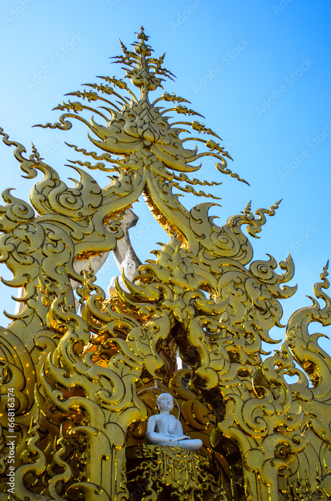 Fototapeta premium Golden Art Decoration
