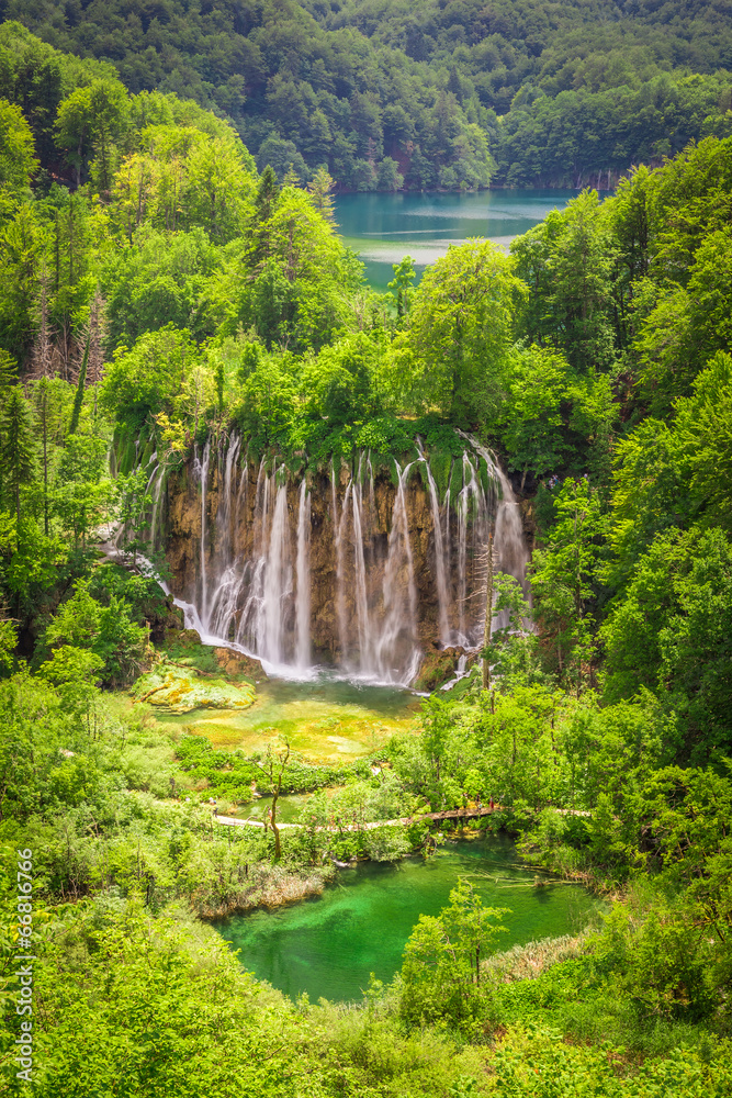 Galovac waterfall #2, Plitvicer Lakes NP,  Croatia