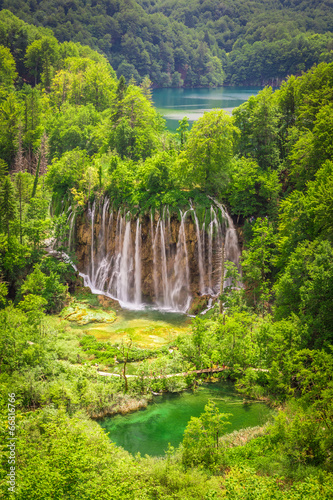 Galovac waterfall #2, Plitvicer Lakes NP,  Croatia photo