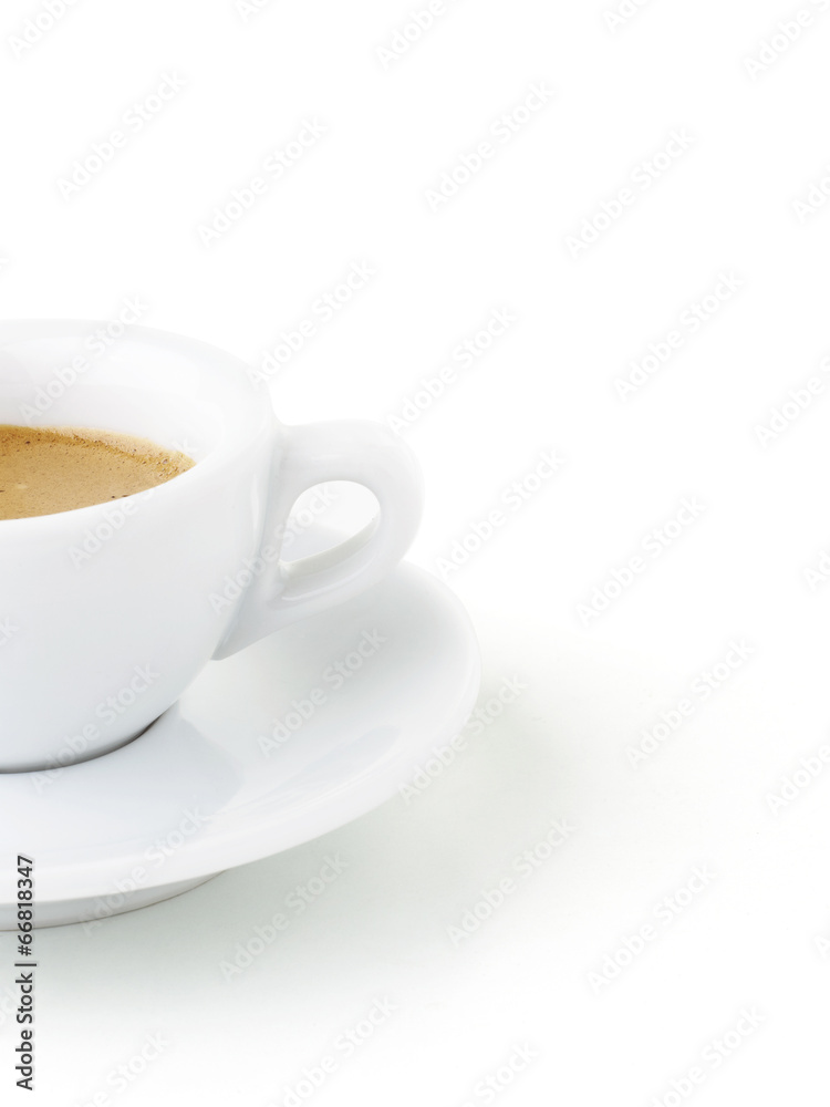 Italian Expresso with Clipping Path