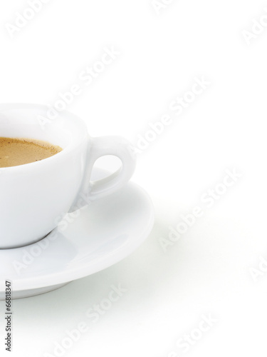 Italian Expresso with Clipping Path