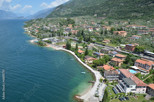 Malcesine - a beautiful relaxed town at lake Garda, Italy