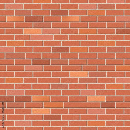 Brick Wall Means Empty Space And Backgrounds