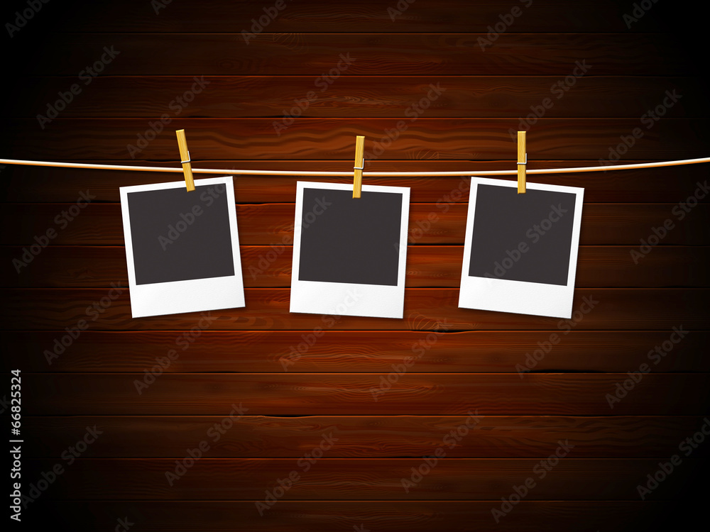Photo Frames Means Text Space And Cement Photo Frames Means Text Space And Cement