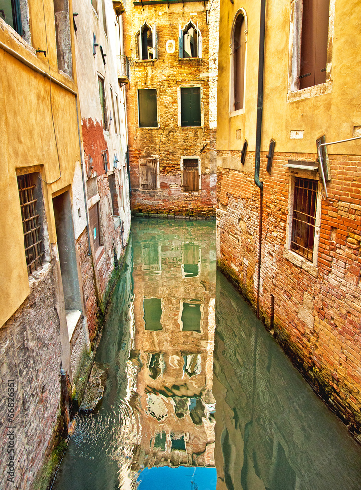 Fototapeta Kanał w Wenecji, Włochy