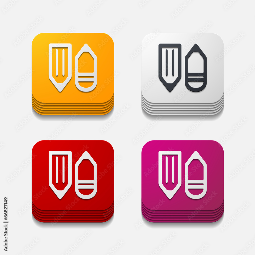 square button: pencil square button: pencil