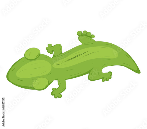 Cute baby lizards cartoon