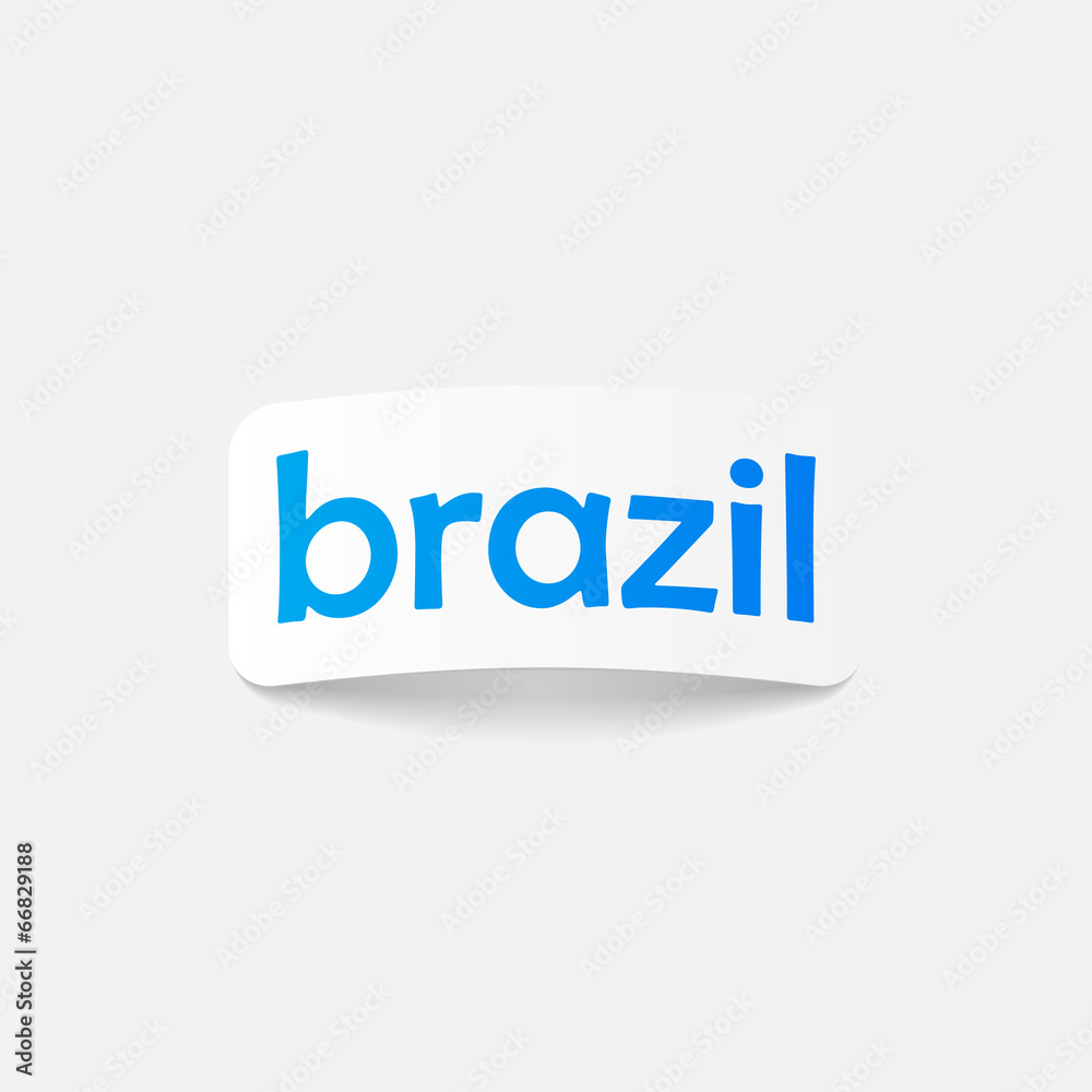 realistic design element: brazil realistic design element: brazil