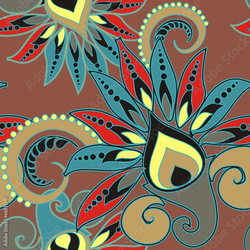 seamless  floral pattern
