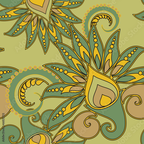 seamless  floral pattern