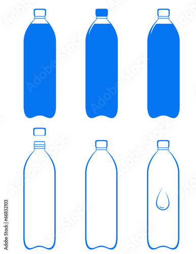 set of water bottle