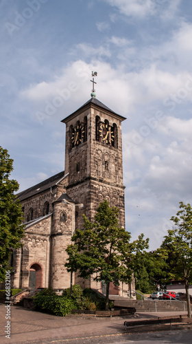 Obraz na płótnie Kirche -St.Marien w salonie