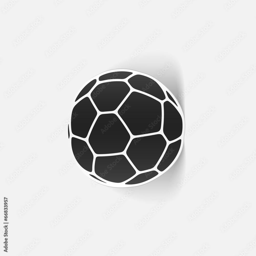 Obraz premium realistic design element: ball