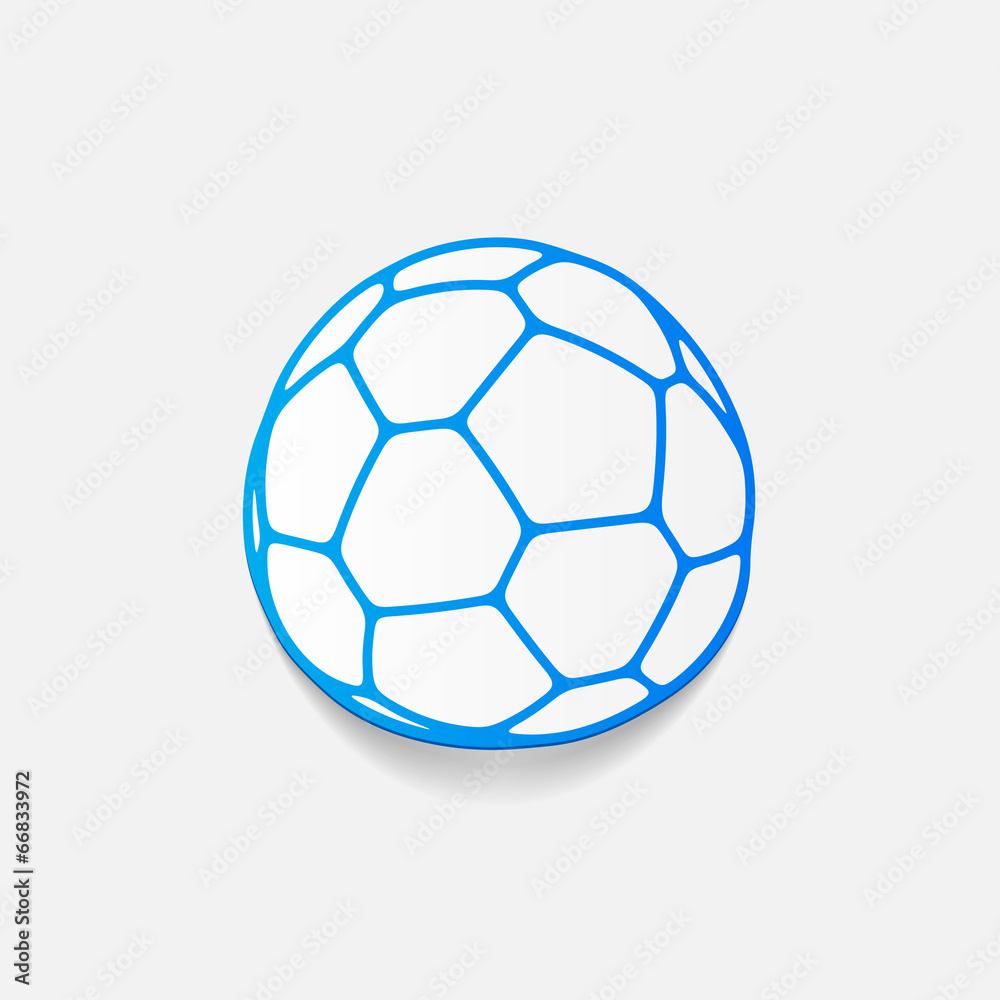Fototapeta premium realistic design element: ball