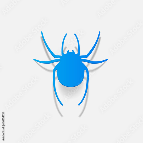 realistic design element: spider