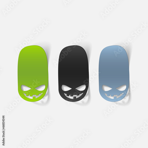 realistic design element: monster