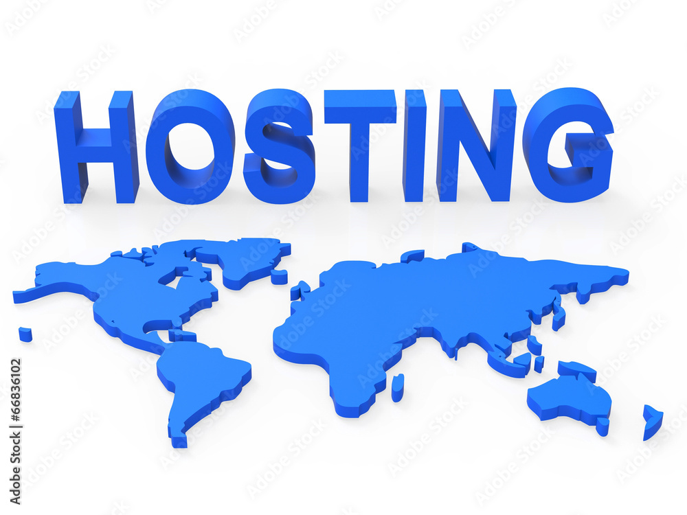 Hosting World Shows Earth Webhosting And Worldwide