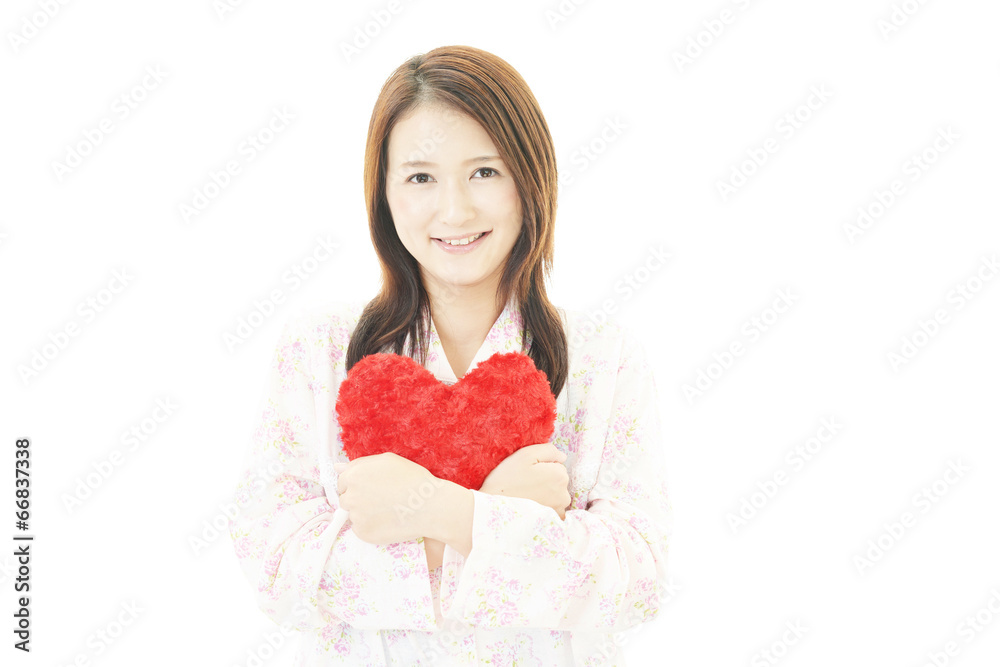 笑顔の女性 笑顔の女性