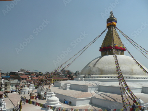 Stupa-Kuppel in Kathmandu