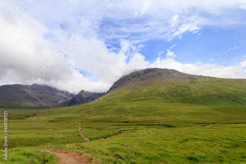The Cuillin Hills and the Fairy Pools trails
