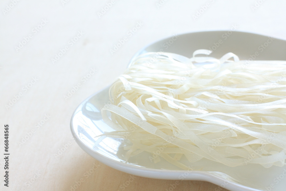 Vietnamese food, dried rice noodles Vietnamese food, dried rice noodles