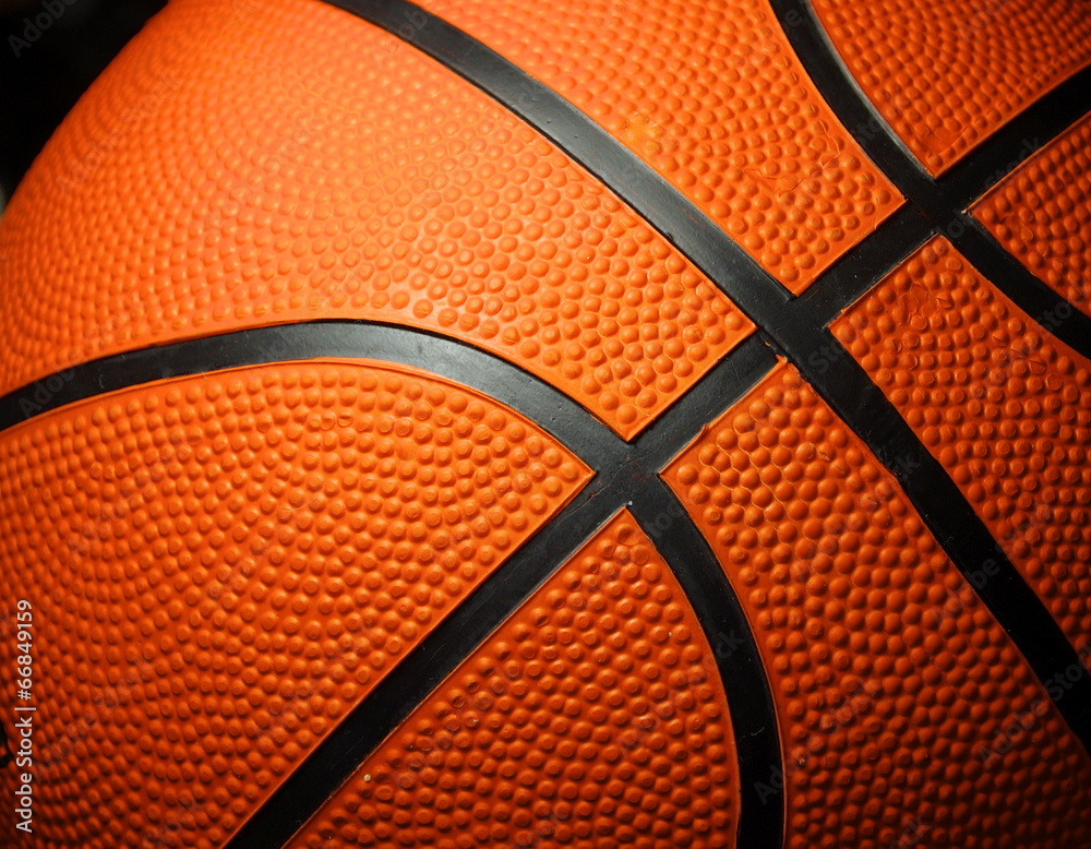 Obraz premium The basketball closeup