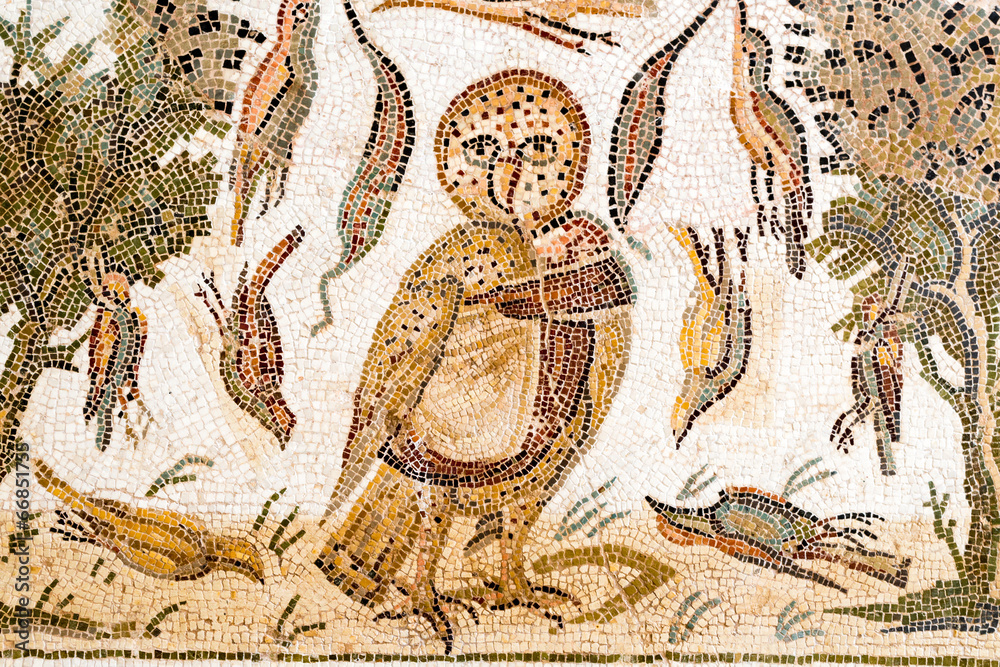 Fototapeta premium Owl Mosaic