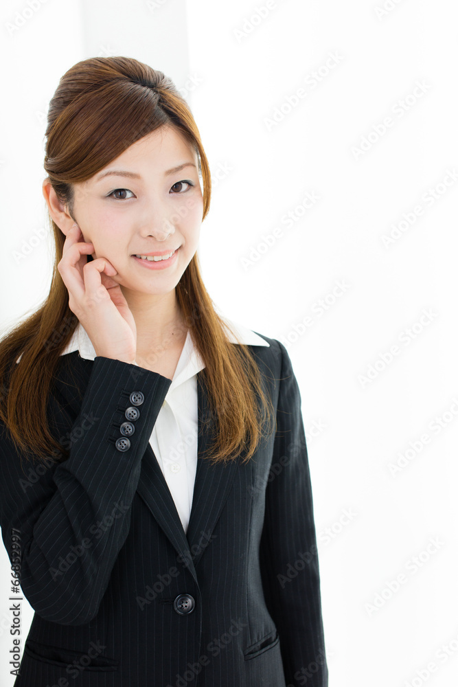 asian businesswoman in the office asian businesswoman in the office