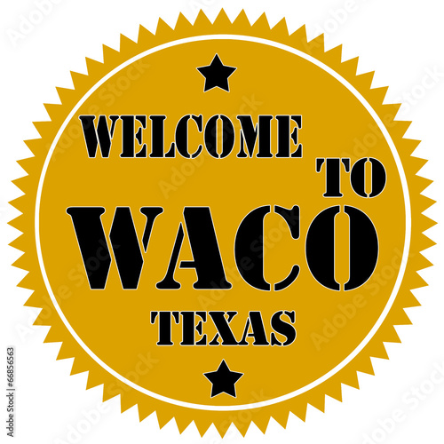 Welcome To Waco-label