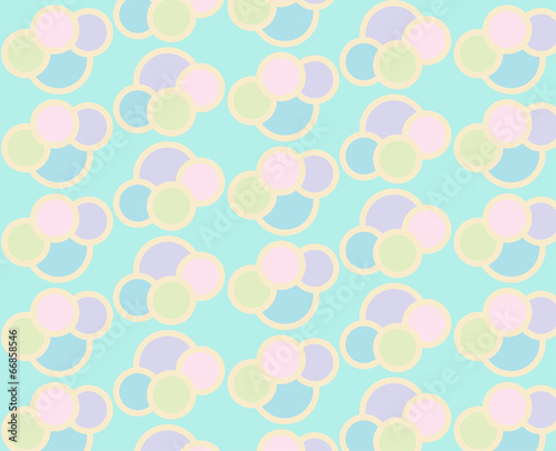 seamless circle colorful  pattern