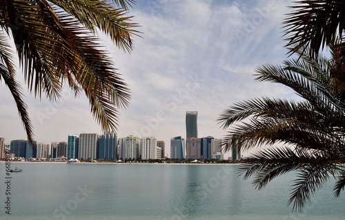 Skyscrapers in Abu Dhabi, United Arab Emirates © alekskai